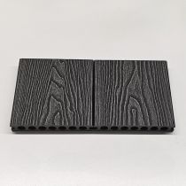 Composiet Vlonderplank Licht Grijs 2,3 x 14,8 Cm Houtnerf / Ribbel