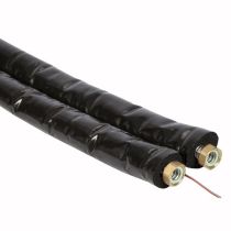 OEG Doppel-Edelstahlwellrohr DN16 mit 13 mm Isolierung 5 Mtr.
