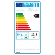 Inbouw Houtkachel KFD Eco iMax7 Links Glas Standard
