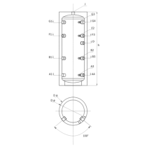 Buffervat 150 Liter