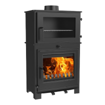 Veranda houtkachel met oven en compleet rookkanaal Van €2.159,44 Voor €1250,-