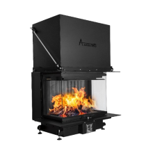 Inbouw Houtkachel Crystal 80 Max