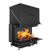 Inbouw Houtkachel Crystal 90 Max