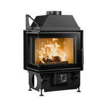 Inbouw Houtkachel Quattro 60 L Links Open Side