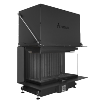 Inbouw Houtkachel Crystal 90 Max