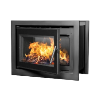 Inzet Tunnelhaard Houtgestookt Nordic W70