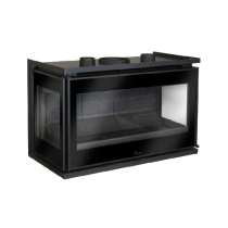 Inzethaard Houtgestookt 150 mm Adour 800 Glas 3 Zijdig