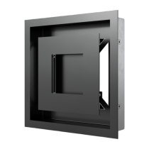 Muur Rooster Black 22x22