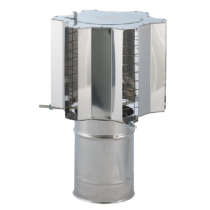 Schoorsteenkap Firemaster Excellent 220 RVS