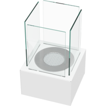 Bio Ethanol Tafelhaard Tango 1 White