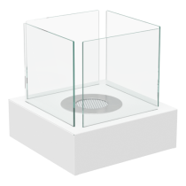Bio Ethanol Tafelhaard Tango 3 White