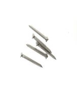 Schroeven 2,4 x 30 - RVS platte kop T15